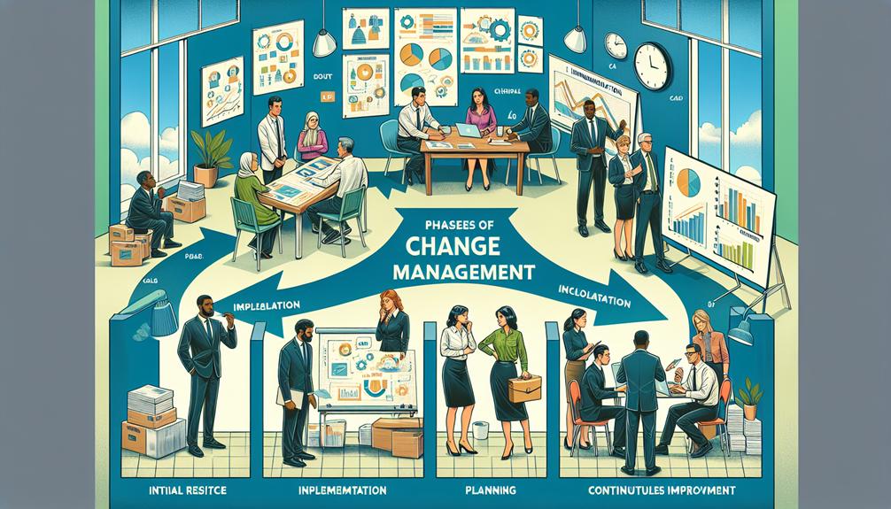 fases de la gestión del cambio