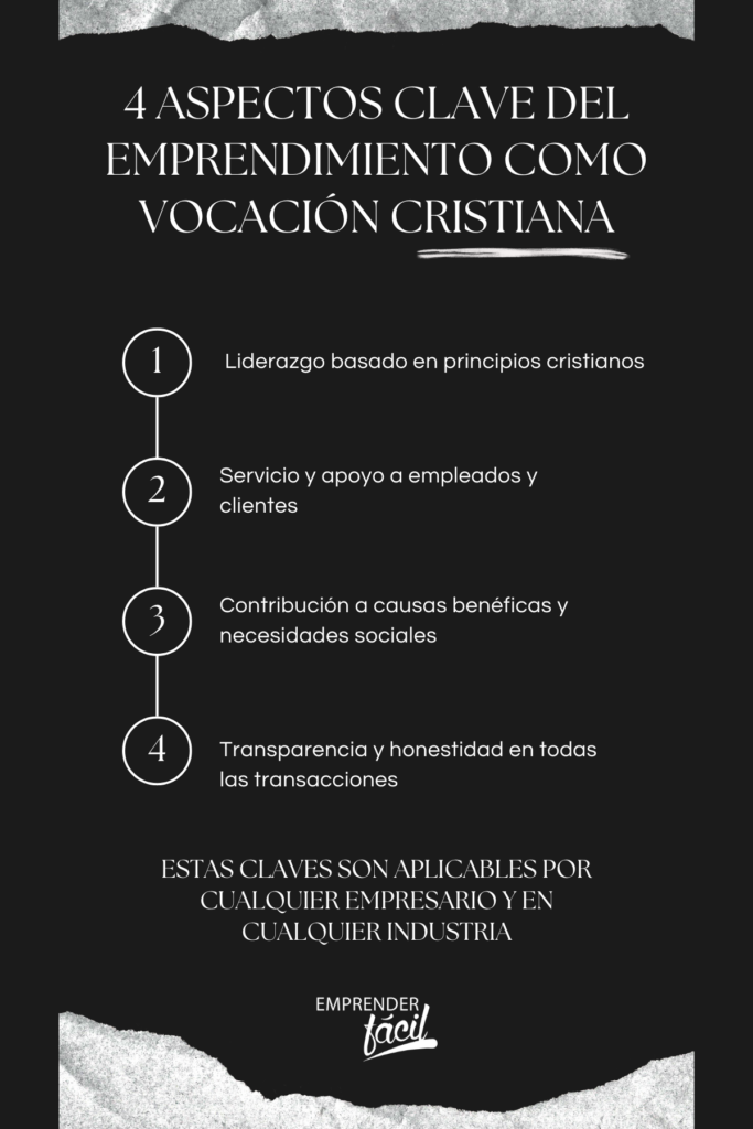 emprendimiento como vocación cristiana