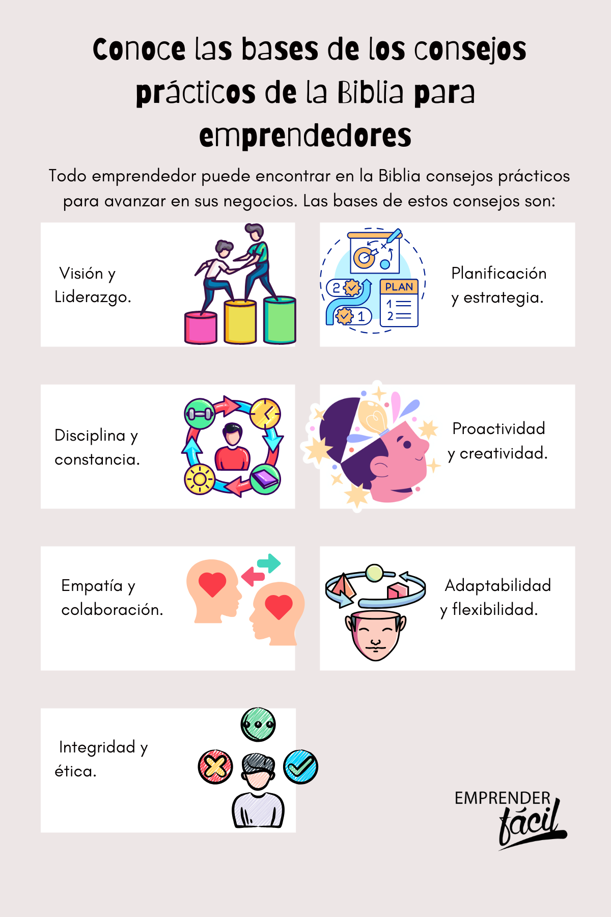 14 consejos prácticos en la Biblia para emprendedores