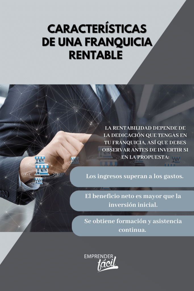 Franquicias rentables: cracteristicas