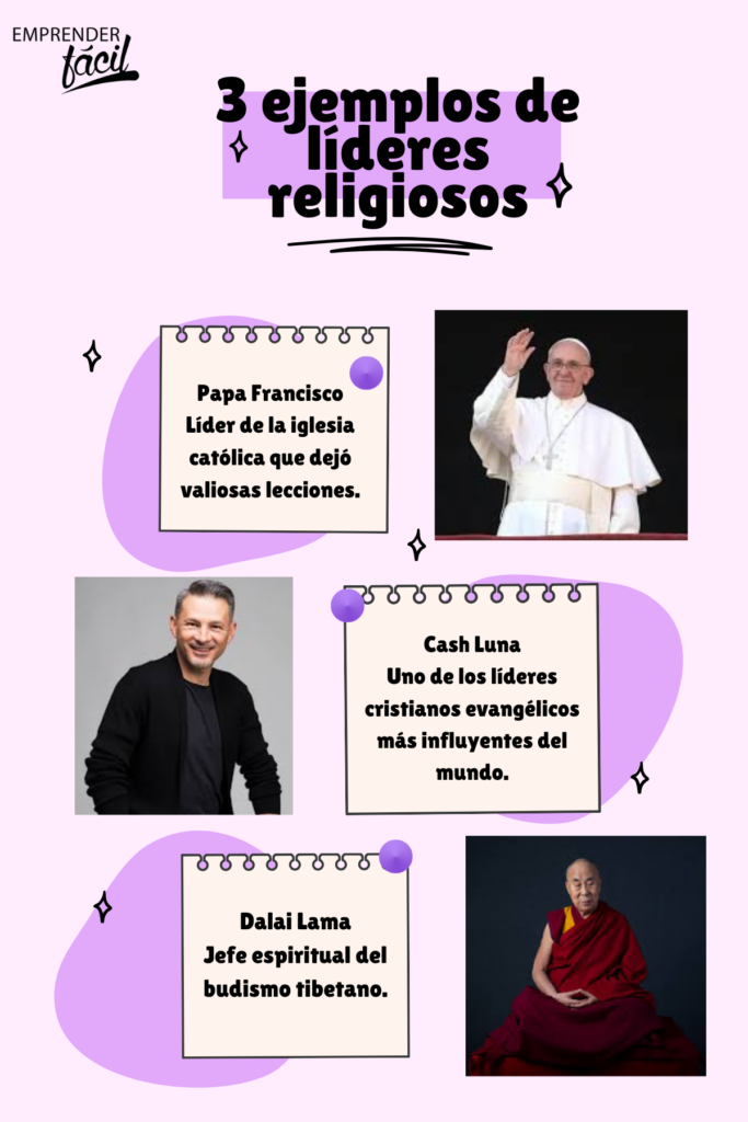 Ejemplos de líderes religiosos: un modelo para líderes de todo tipo