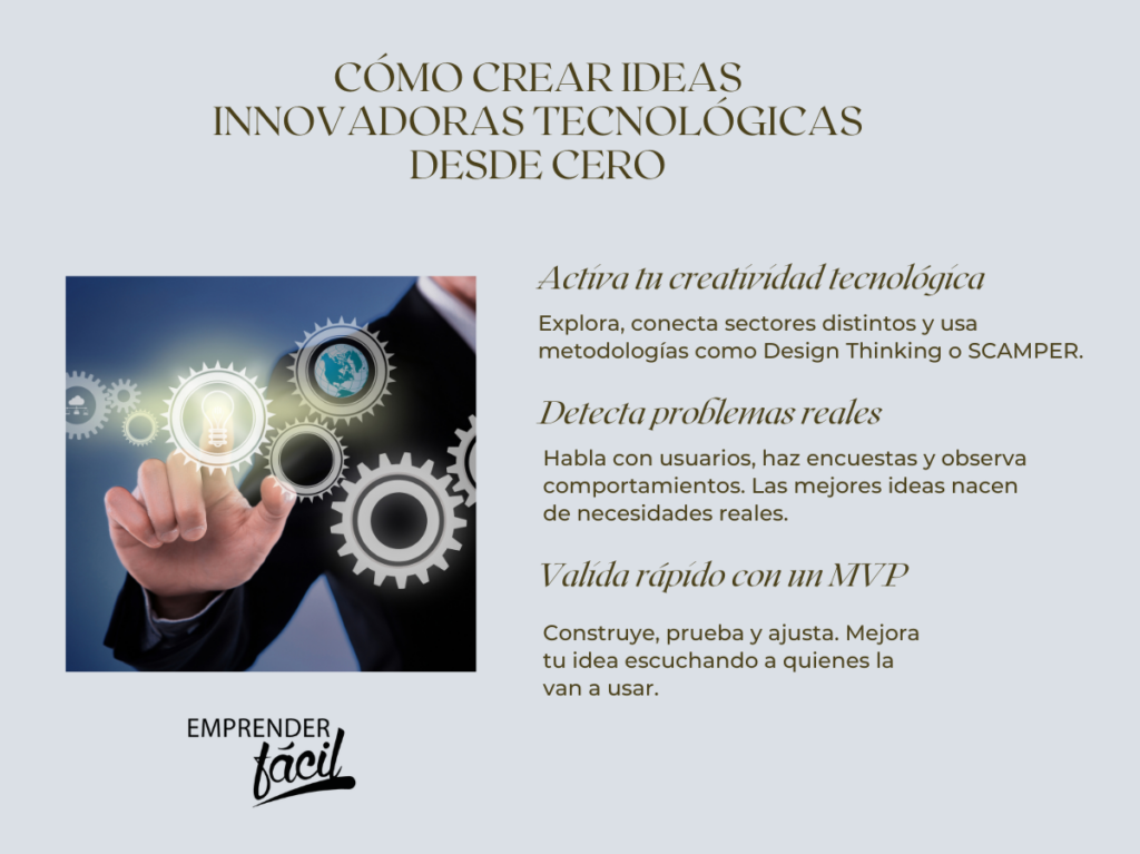 Ideas innovadoras tecnológicas para impulsar tu futuro profesional