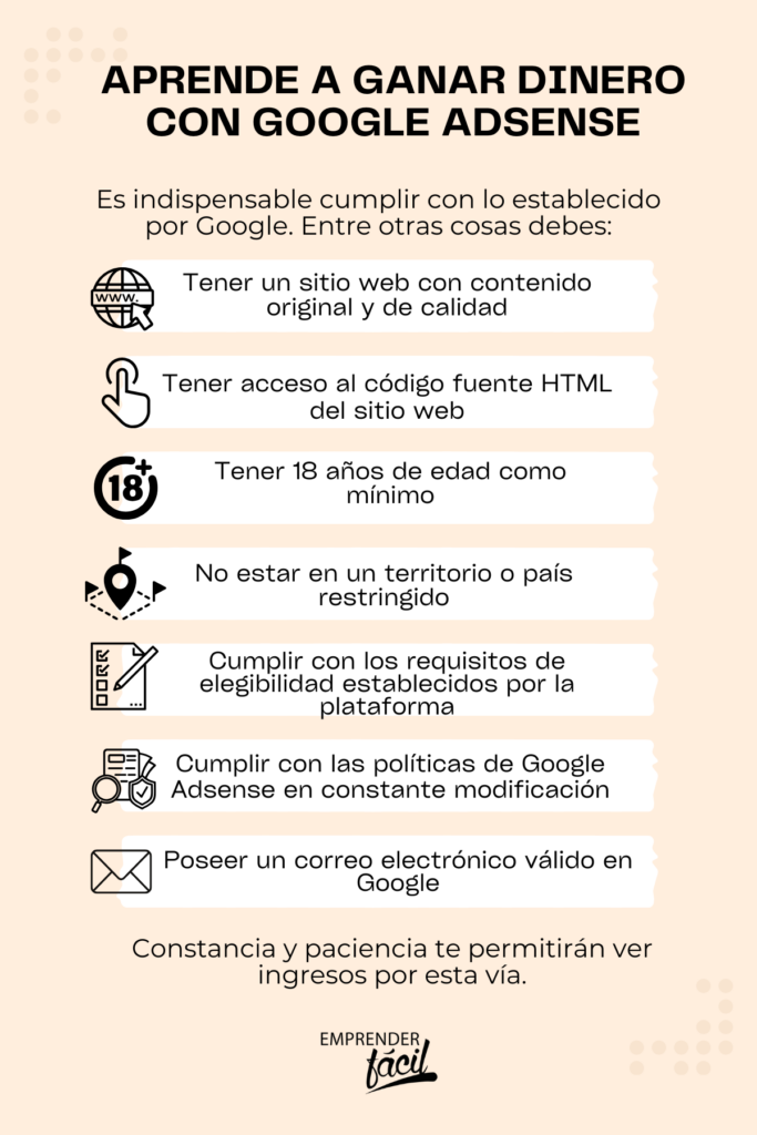 Aprende a ganar dinero con Google Adsense fácilmente